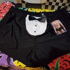 Male Power Novelty Tuxedo Boxer OS NWT